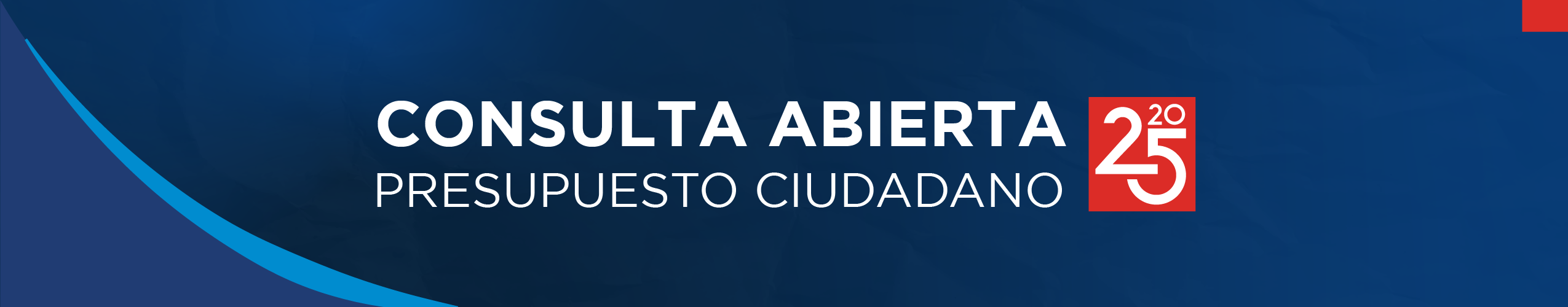 Consulta abierta sobre el Presupuesto