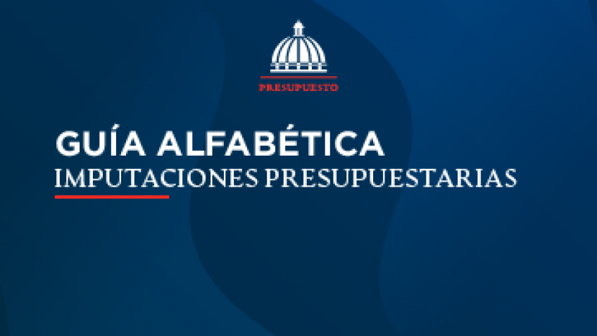 Guía Alfabética de Imputaciones Presupuestarias
