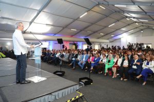 Presidente Abinader destaca mejora Presidente Abinader destaca mejora